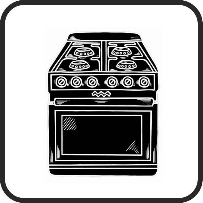 Oven and Stove Icon